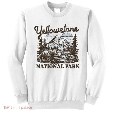 Yellowstone National Park Wyoming Sweatshirt