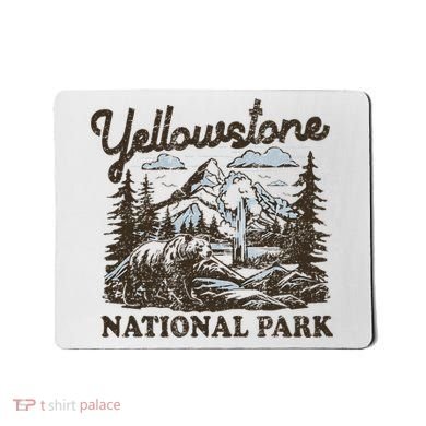 Yellowstone National Park Wyoming Mousepad