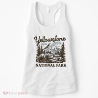 Yellowstone National Park Wyoming Women's Tank Top thumb 0