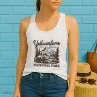 Yellowstone National Park Wyoming Women's Tank Top thumb 2
