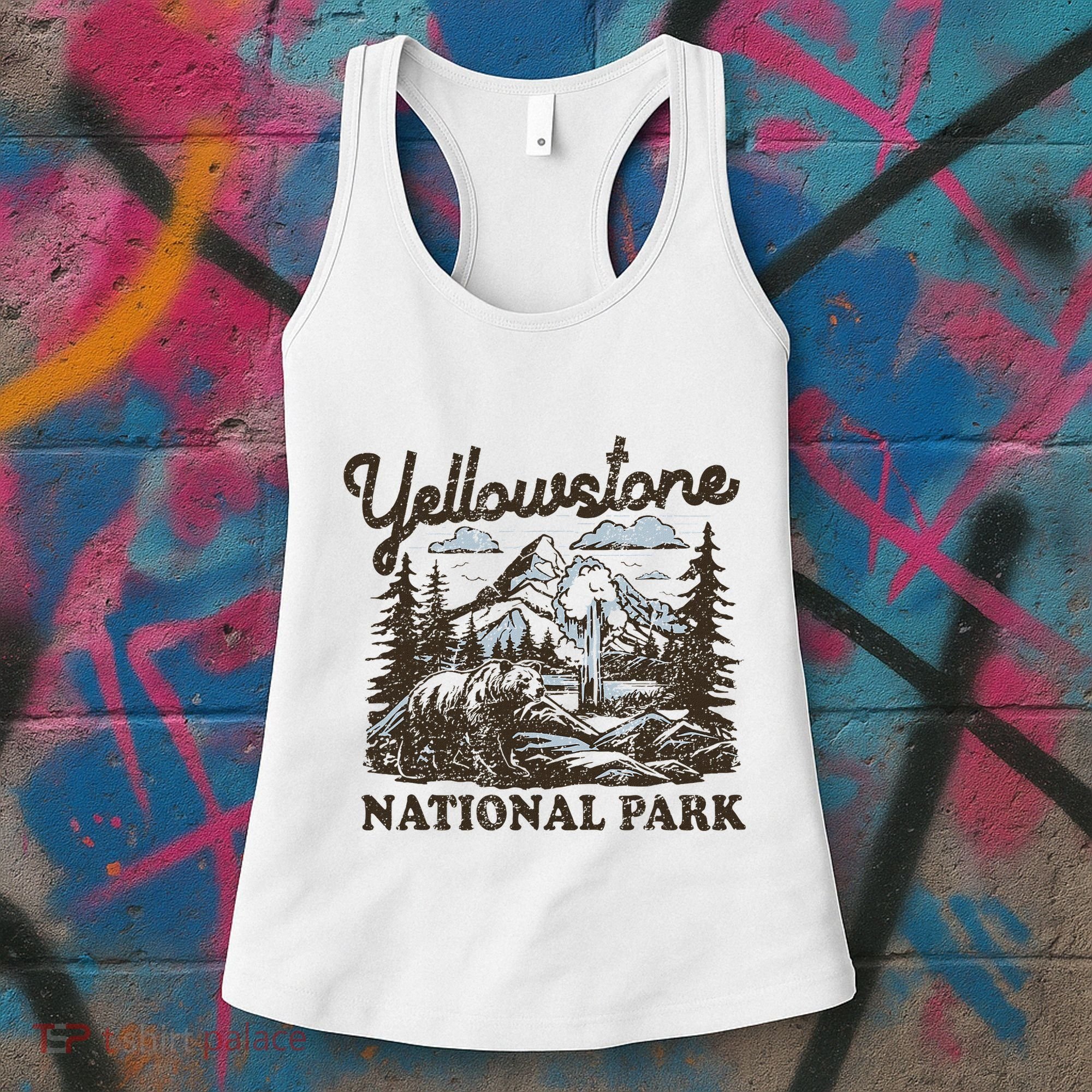 Yellowstone National Park Wyoming Women's Tank Top