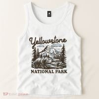 Yellowstone National Park Wyoming Tank Top thumb 2