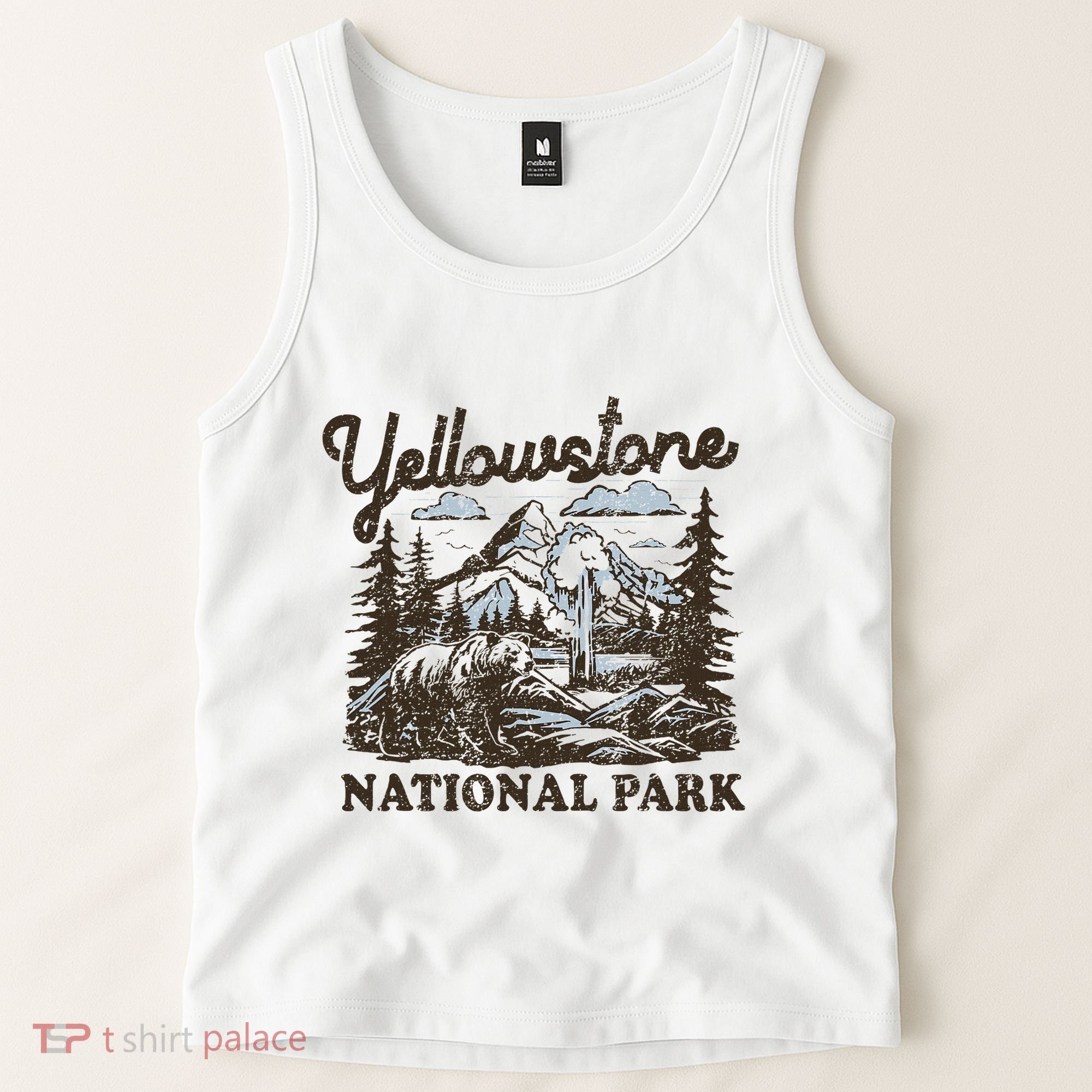 Yellowstone National Park Wyoming Tank Top