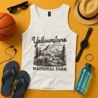 Yellowstone National Park Wyoming Tank Top thumb 4