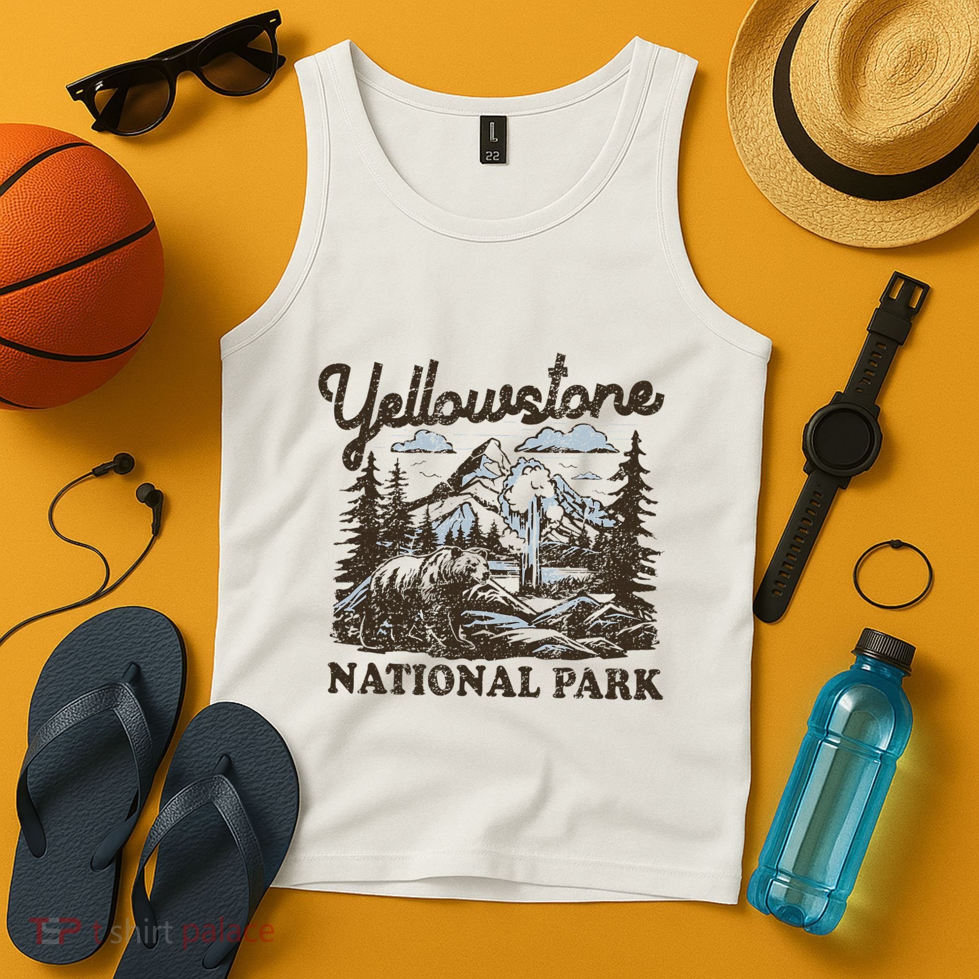 Yellowstone National Park Wyoming Tank Top