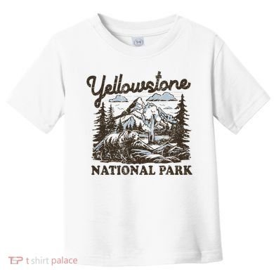 Yellowstone National Park Wyoming Toddler T-Shirt