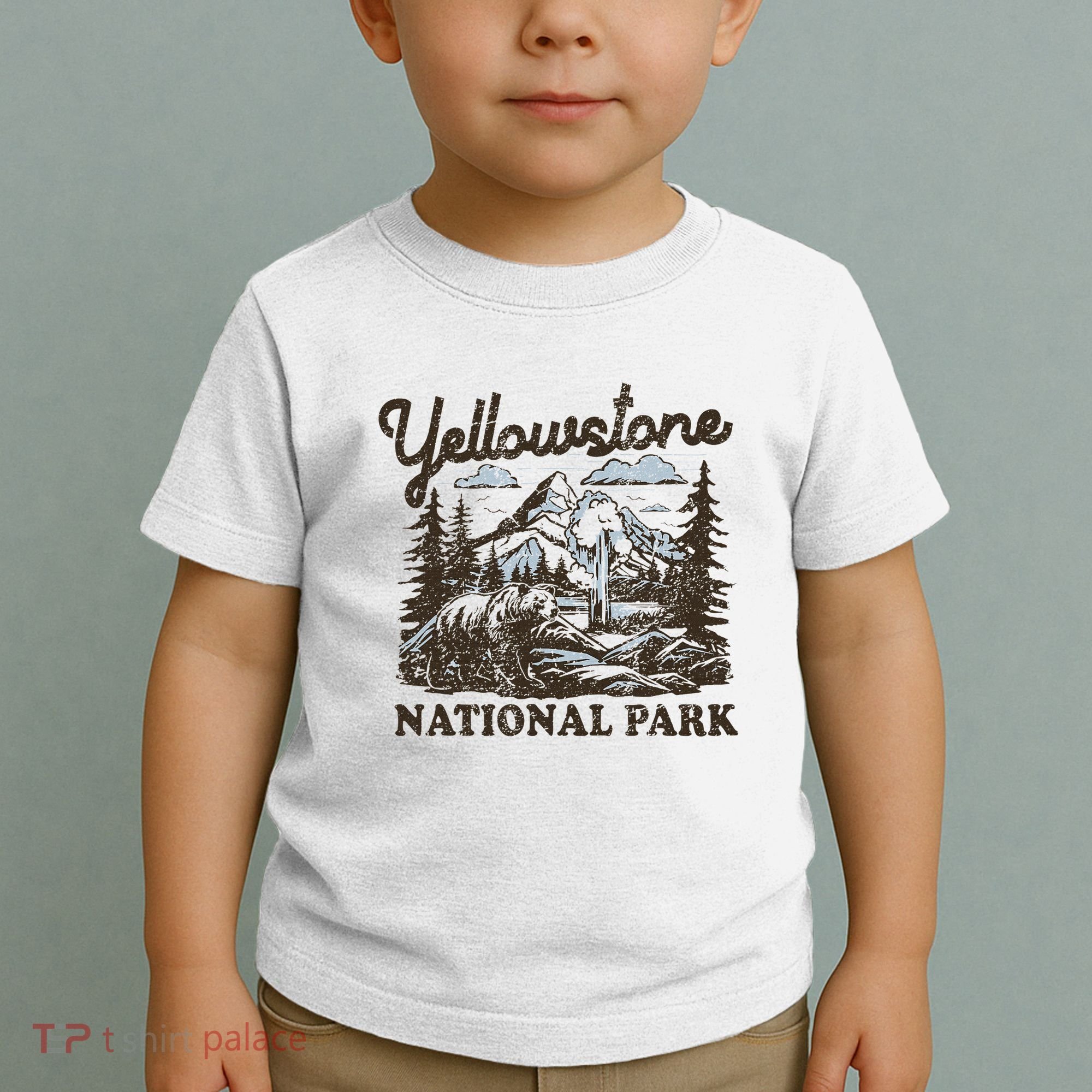 Yellowstone National Park Wyoming Toddler T-Shirt