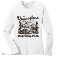 Yellowstone National Park Wyoming Women's Long Sleeve Shirt thumb 0