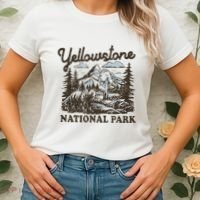 Yellowstone National Park Wyoming Women's T-Shirt thumb 2