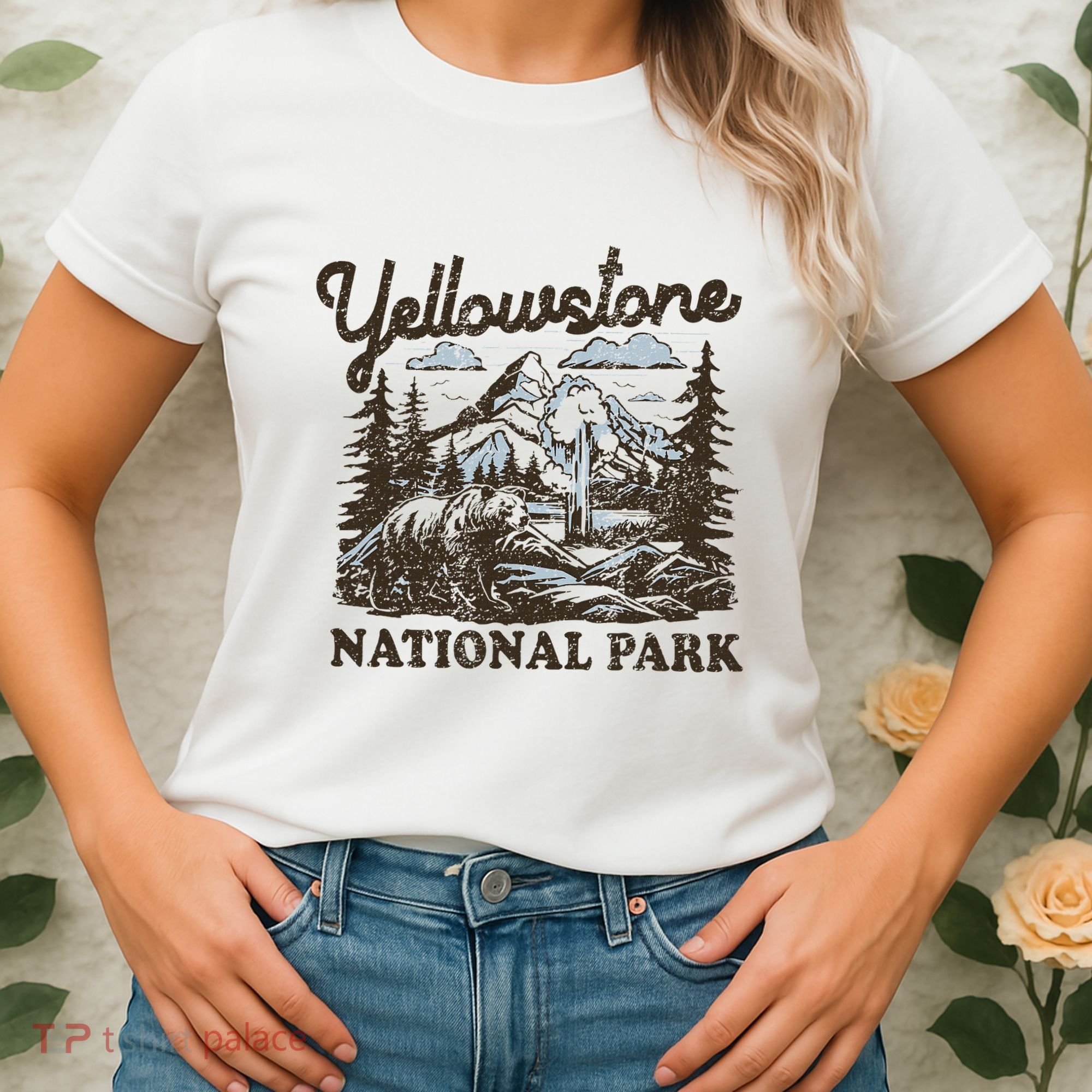 Yellowstone National Park Wyoming Women's T-Shirt