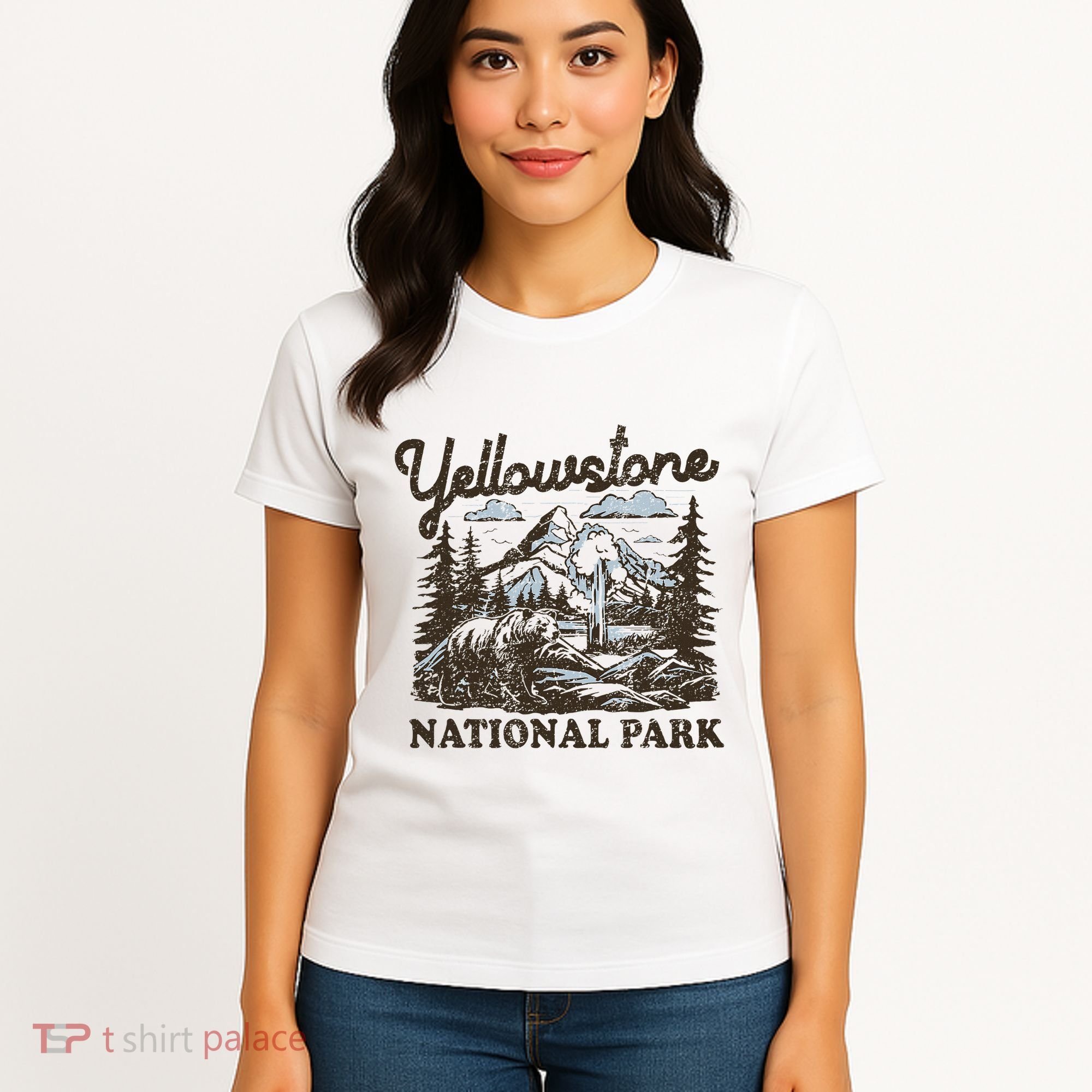 Yellowstone National Park Wyoming Women's T-Shirt