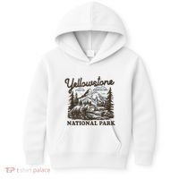 Yellowstone National Park Wyoming Kids Hoodie thumb 0