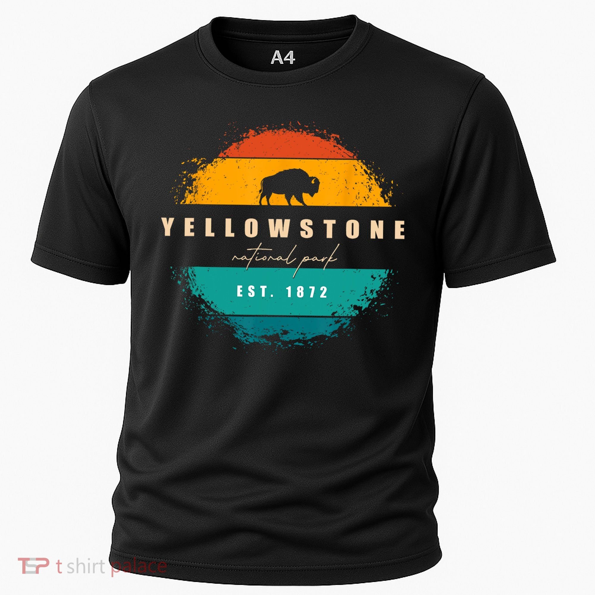 Yellowstone National Park Cooling Performance Crew T-Shirt