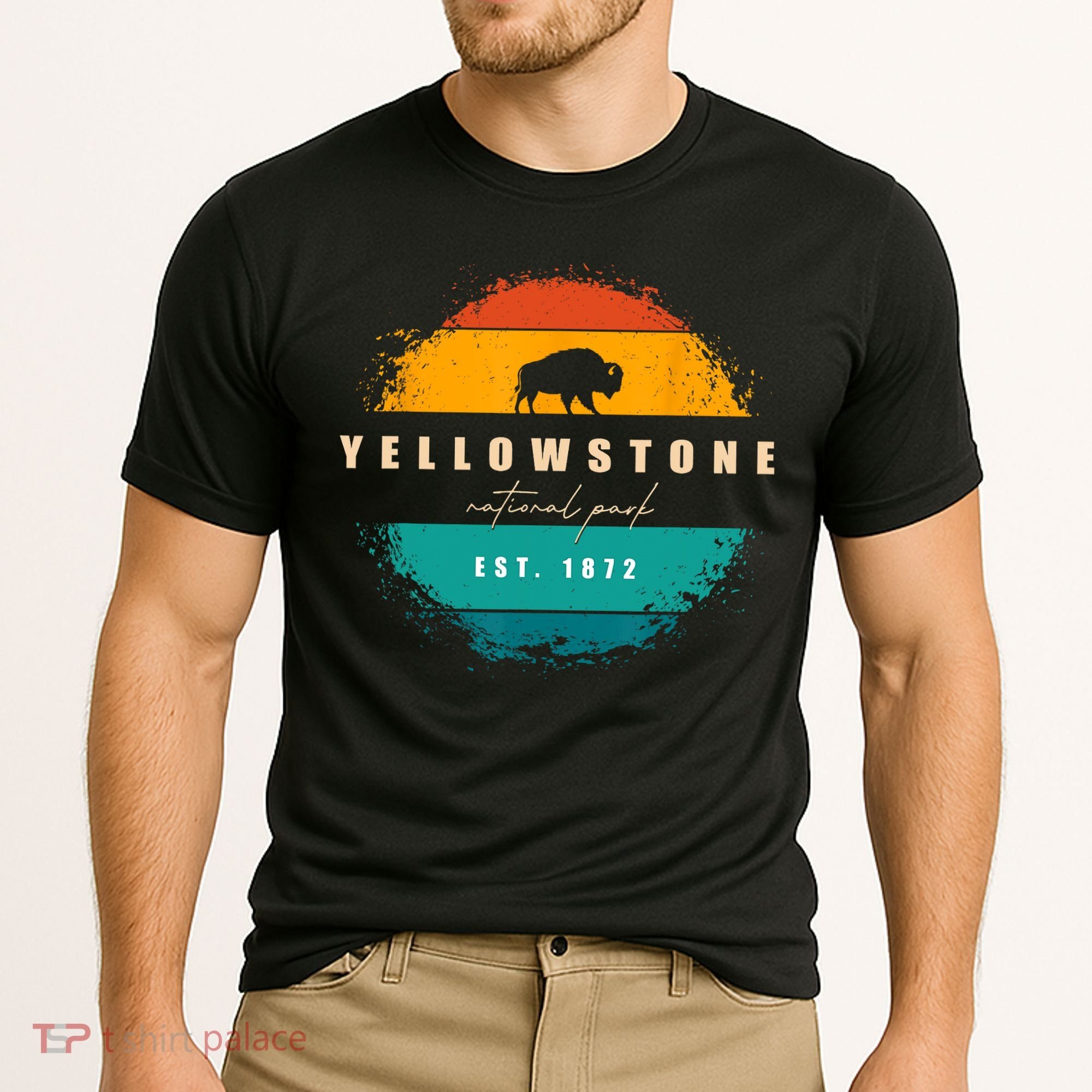 Yellowstone National Park Cooling Performance Crew T-Shirt