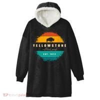 Yellowstone National Park Hooded Wearable Blanket thumb 0