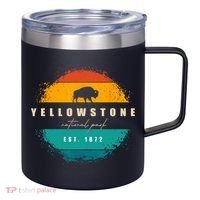 Yellowstone National Park 12oz Stainless Steel Coffee Mug thumb 0