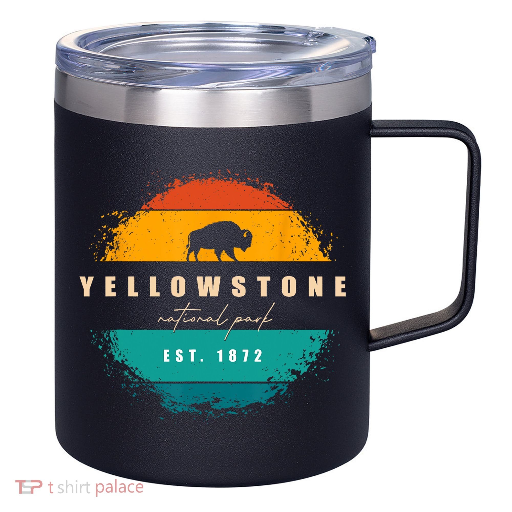 Yellowstone National Park 12oz Stainless Steel Coffee Mug