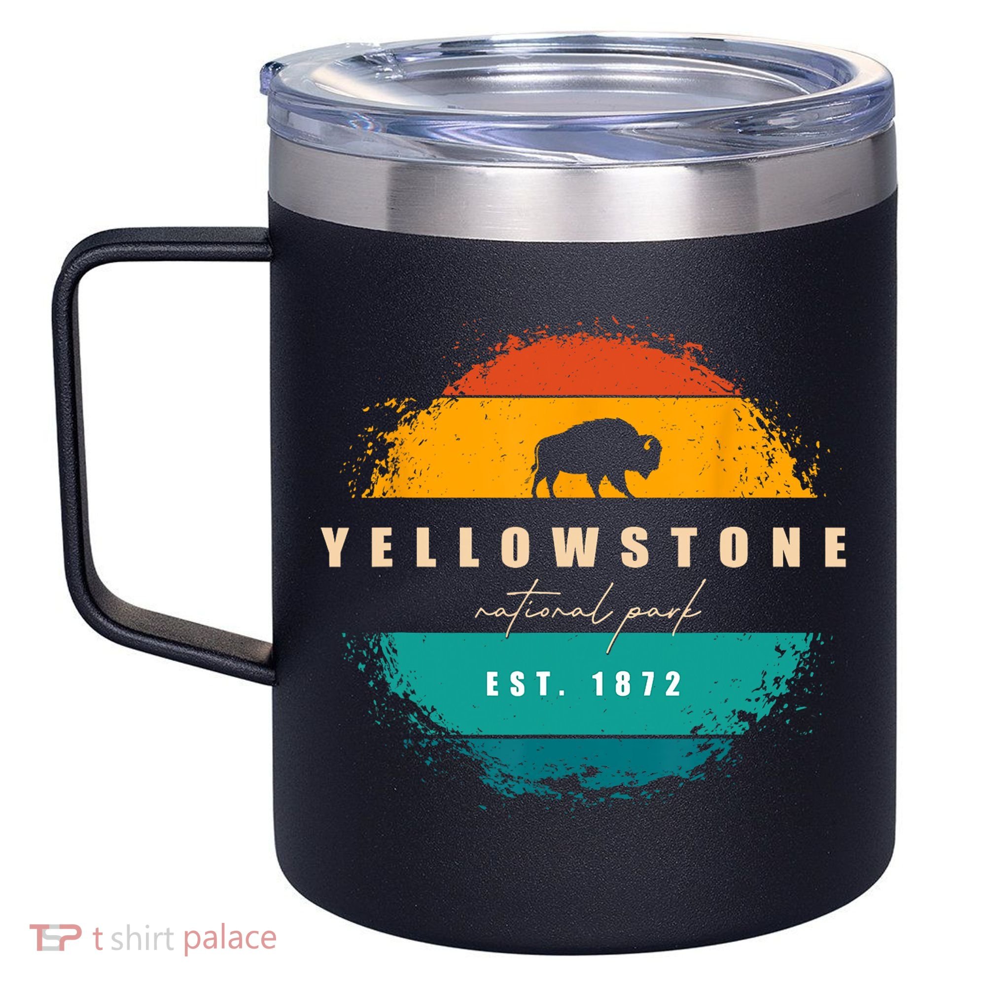Yellowstone National Park 12oz Stainless Steel Coffee Mug