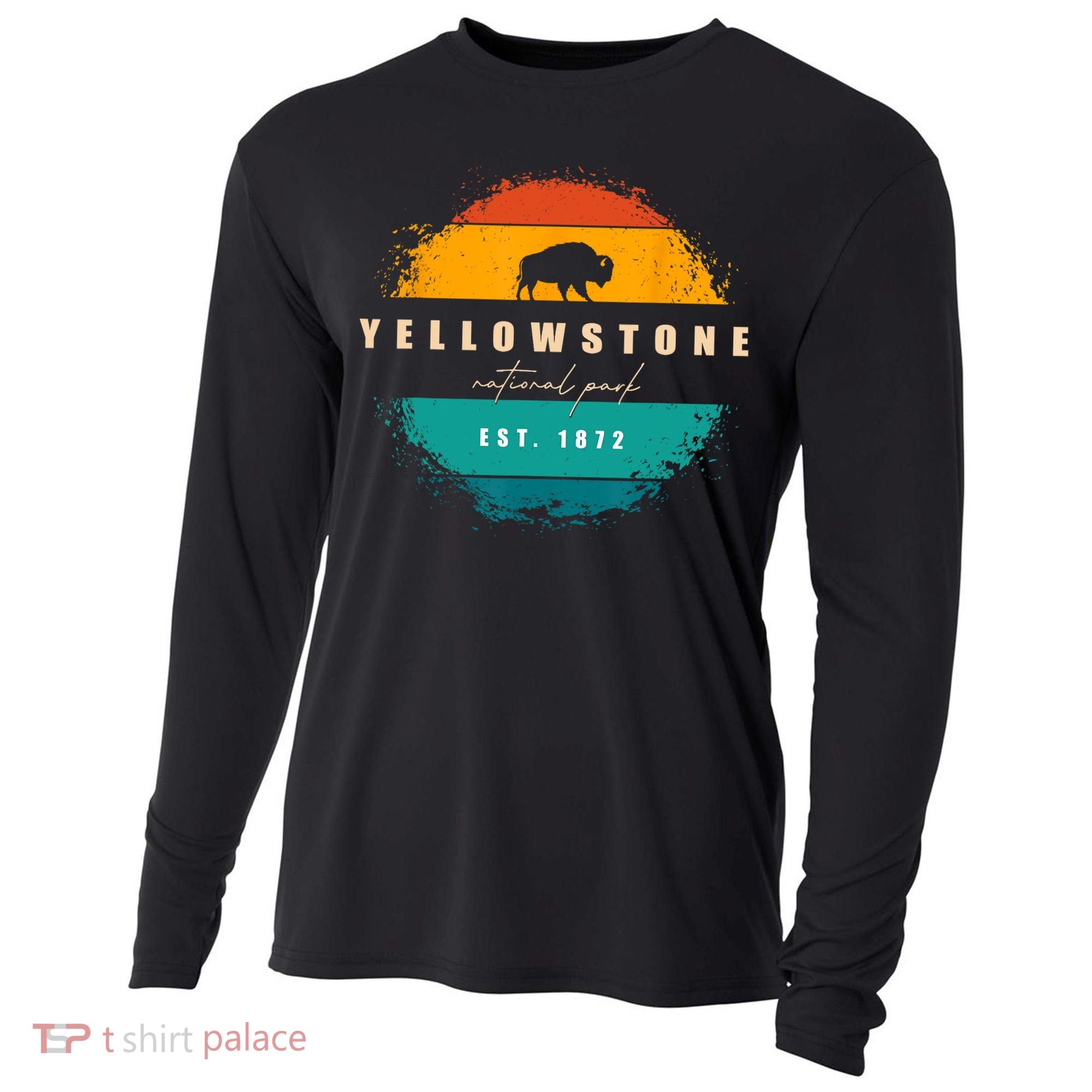 Yellowstone National Park Cooling Performance Long Sleeve Crew