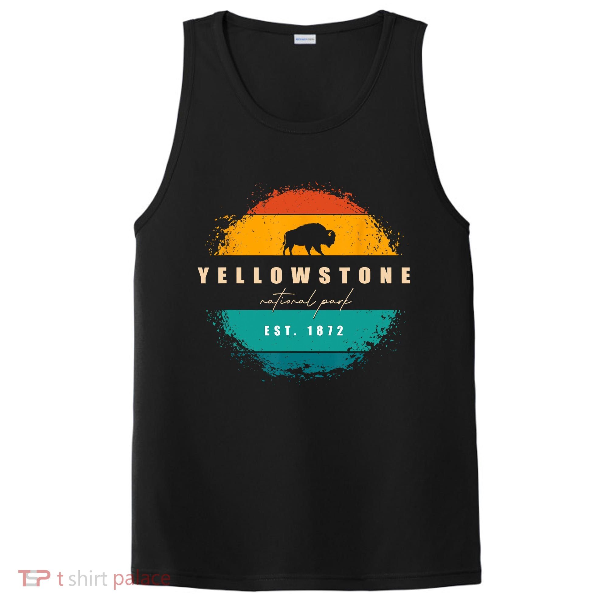 Yellowstone National Park PosiCharge Competitor Tank