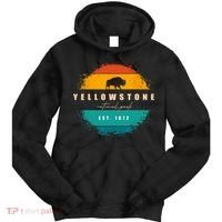 Yellowstone National Park Tie Dye Hoodie thumb 0