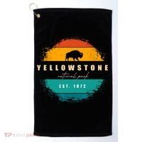 Yellowstone National Park Golf Towel thumb 0