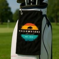 Yellowstone National Park Golf Towel thumb 2