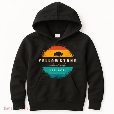 Yellowstone National Park Kids Hoodie