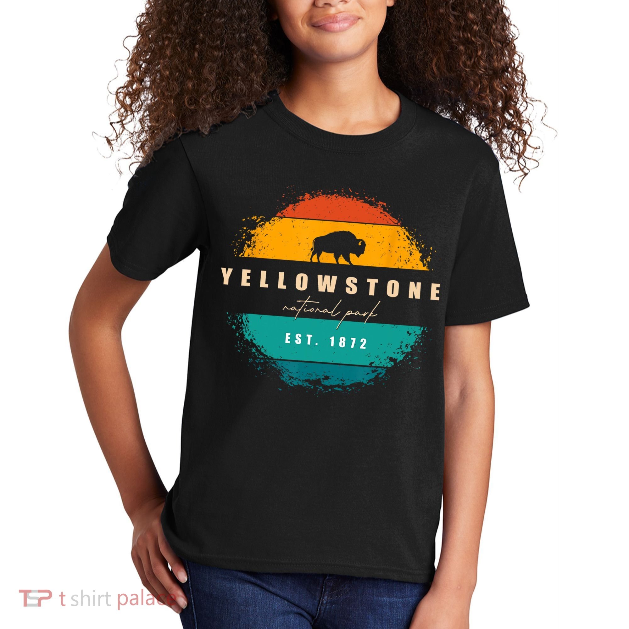 Yellowstone National Park Kids T-Shirt