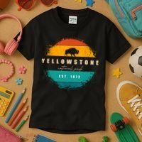Yellowstone National Park Kids T-Shirt thumb 3