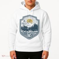 Yellowstone National Park Bear Nature Hiking Outdoors Hoodie thumb 2
