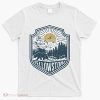 Yellowstone National Park Bear Nature Hiking Outdoors T-Shirt thumb 0
