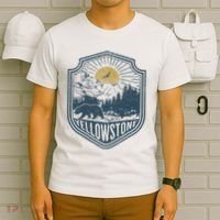Yellowstone National Park Bear Nature Hiking Outdoors T-Shirt thumb 6