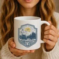Yellowstone National Park Bear Nature Hiking Outdoors Coffee Mug thumb 3