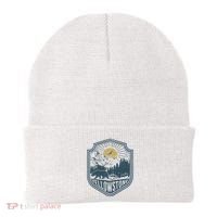 Yellowstone National Park Bear Nature Hiking Outdoors Beanie thumb 0