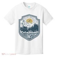 Yellowstone National Park Bear Nature Hiking Outdoors Kids T-Shirt thumb 0