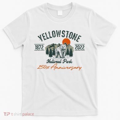Yellowstone National Park 150th Anniversary Memorabilia T-Shirt