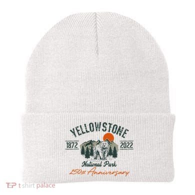 Yellowstone National Park 150th Anniversary Memorabilia Beanie