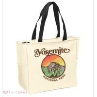 Yosemite National Park Retro 60s Half Dome Graphic Great Gift Tote Bag thumb 2