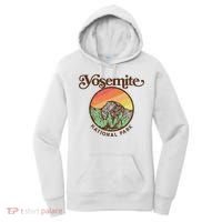 Yosemite National Park Retro 60s Half Dome Graphic Great Gift Women's Hoodie thumb 0