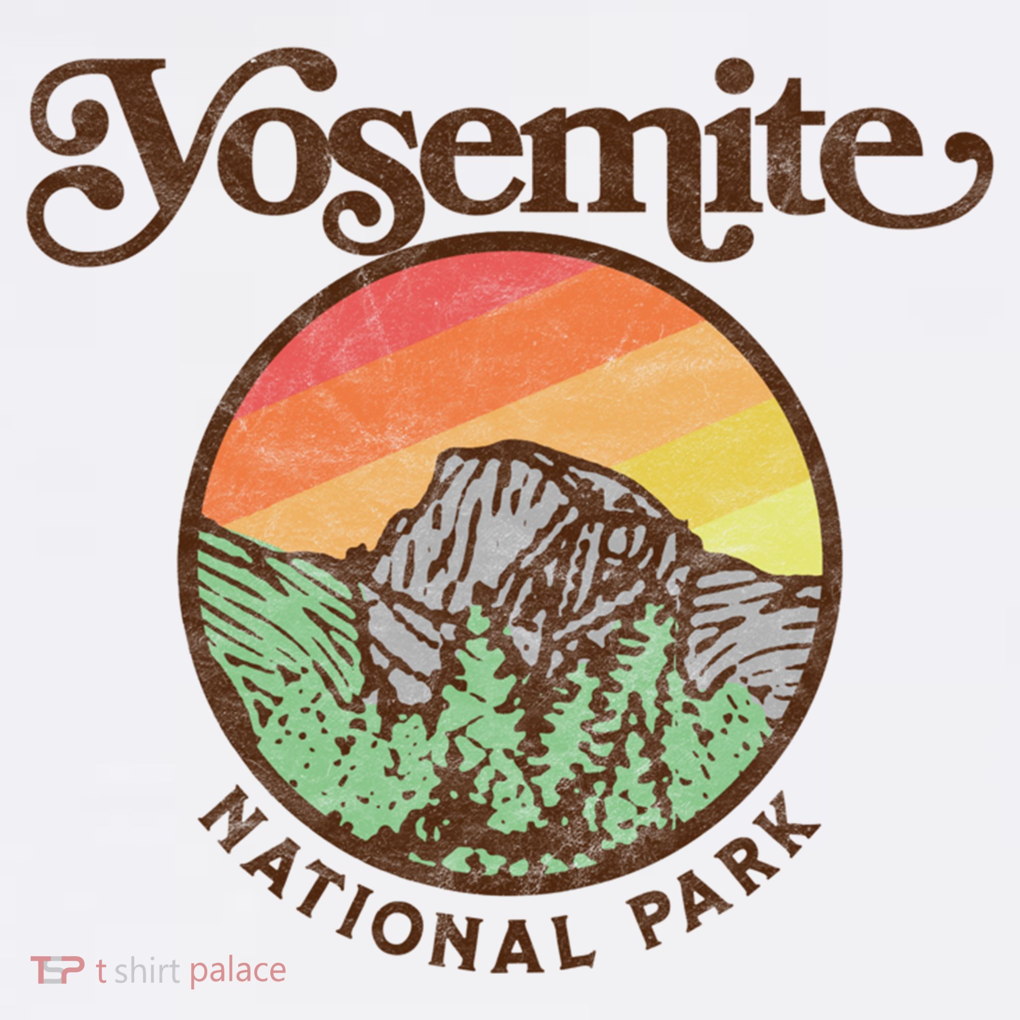 Yosemite National Park Retro 60s Half Dome Graphic Great Gift Women's Hoodie