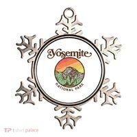 Yosemite National Park Retro 60s Half Dome Graphic Great Gift Ornament thumb 0