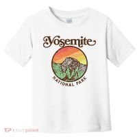 Yosemite National Park Retro 60s Half Dome Graphic Great Gift Toddler T-Shirt thumb 0