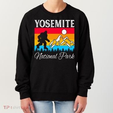 Yosemite National Park Bigfoot Design Women's Sweatshirt