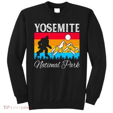 Yosemite National Park Bigfoot Design Sweatshirt