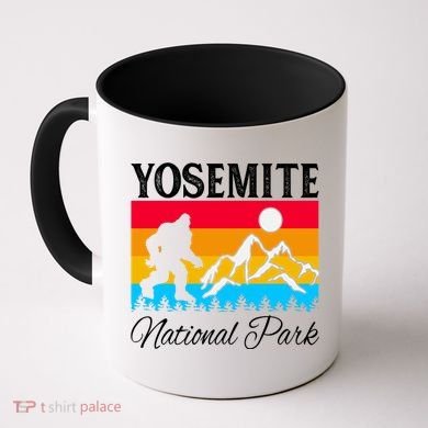Yosemite National Park Bigfoot Design Coffee Mug