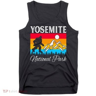Yosemite National Park Bigfoot Design Tank Top