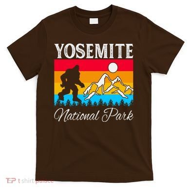 Yosemite National Park Bigfoot Design T-Shirt