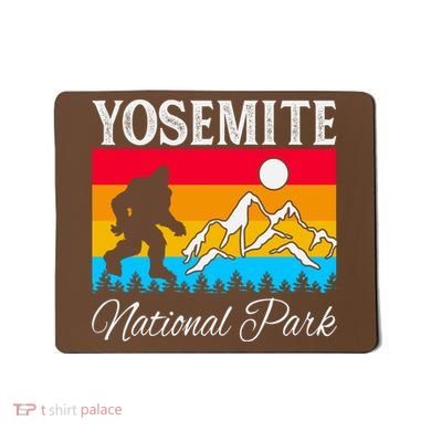Yosemite National Park Bigfoot Design Mousepad