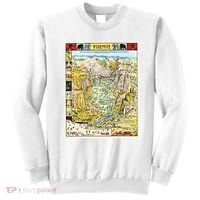 Yosemite National Park 1931 Decorative Pictorial Map Sweatshirt thumb 0